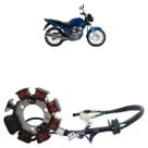 Estator Sem Bobina Pulso CG 125 Titan KS 2000 2001 A 2002