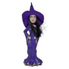 Estátua Agatha Feiticeira Do Amor Poder Em Resina Roxo 19cm