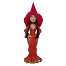 Estátua Agatha Feiticeira Do Amor Poder Resina Vermelho 19cm