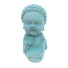 Estátua Buda Colorido - Monge - 9 cm - Enfeite Decorativo