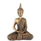 Estatua Buda Sentado Budismo Meditação Arte Budista Decoração Jardim