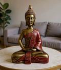 Estátua Buda Sidarta Decoração Hindu Índia 45 Cm Grande! - Estátua Buda Sidarta Decoração Hindu Índia 45 Cm Grande! -