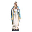 Estátua católica do Imaculado Coração de Maria de 25 cm Buildclassic