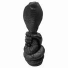 Estátua Cobra Serpente Egípcia Invencibilidade Proteção 28cm