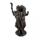Estátua da mitologia grega Angel Dancer 8x20cm Figura de resina