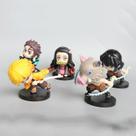 Estátua de anime Demon Slayer Figures, modelo, brinquedos, 7-8 cm