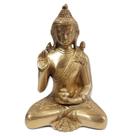 Estátua De Buda Feita De Bronze