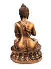 Estátua De Buda Hindu Dourado Resina 15cm