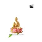 Estátua De Buda Lotus Terrace Para Decoração De Casa E Escritório, Presente Para Entusiastas