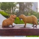 Estátua de capivara, enfeite de animal, decoração de festa Yopcuvi (2 unidades)