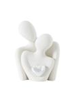Estátua de casal SEEK RARE Mini Love Ceramic Silver M