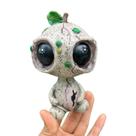 Estátua de decoração de jardim, linda resina alienígena de olhos grandes, 12,2 cm Estátua de decoração de jardim, linda resina alienígena de olhos grandes, 12,2 cm