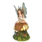 Estátua de Fada no Cogumelo - Bosque dos Gnomos