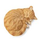 Estátua de Jardim bositigo Gato Laranja Rajado Dormindo em Resina 21 cm Estátua de Jardim bositigo Gato Laranja Rajado Dormindo em Resina 21 cm
