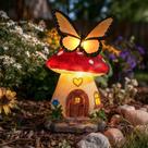 Estátua de Jardim GIGALUMI Cogumelo com Luz Solar 23,5 cm