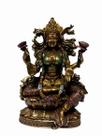 Estátua de Lakshmi - Deusa da Prosperidade e Beleza - 23cm