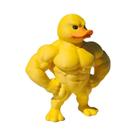 Estátua De Pato Musculoso 3D Fofa Para Decoração De Mesa E Estante, Acessório Divertido Para Casa,