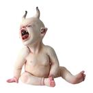 Estátua de resina de 12 cm da boneca Halloween Scary Ghost HXZDEY