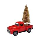 Estátua De Resina De Caminhão De Natal Com Árvore, Decoração Festiva Para Casa, Quarto E Sala De
