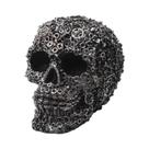 Estátua De Resina Estilo Mecânico De Caveira, Decoração De Halloween, Ornamento Para Casa Estátua De Resina Estilo Mecânico De Caveira, Decoração De Halloween, Ornamento Para Casa