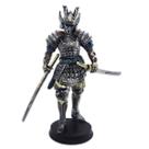 Estátua de Resina Samurai Japonesa Guerreiro Medieval 23 cm