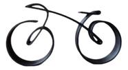 Estátua Decoração Bicicleta Ciclista Bike Enfeite Casa Luxo