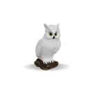 Estátua Decorativa Coruja Branca Espanta Pombo Em Gesso 25 Cm - VÁRIAS VARIEDADES