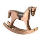 Estátua decorativa de cavalo de balanço Fenteer Wooden Vintage