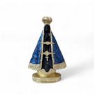 Estátua Decorativa Imagem Nossa Senhora Aparecida 25cm Azul VÁRIAS VARIEDADES