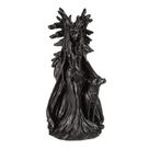 Estátua Deusa Hécate Preta em Resina