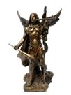 Estátua do Arcanjo Gabriel - Mensageiro Divino em Resina Premium Estátua do Arcanjo Gabriel - Mensageiro Divino em Resina Premium
