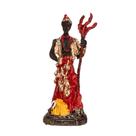 Estátua do Orixá Exu em Resina - Umbanda Candomblé