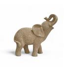 Estátua Elefante Crochê Nude 23cm em Gesso Premium VÁRIAS VARIEDADES Estátua Elefante Crochê Nude 23cm em Gesso Premium VÁRIAS VARIEDADES