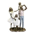 Estátua Família - 2 Meninas