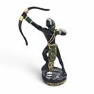 Estátua Imagem Oxossi Protetor e Guia de Caminhos 15 cm