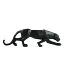 Estátua Leopardo Atrai Força e Poder Interno 37cm