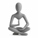 Estátua Meditação Flutuante Escultura Zen Abstrata Enfeite Decorativo Para Sala Quarto Escritório Yoga - Estátua Meditação Flutuante Escultura Zen Abstrata Enfeite Decorativo Para Sala Quarto Escritório Yoga -