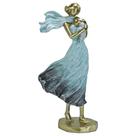 Estátua Mulher Mãe Com Bebê No Colo Estatueta Decorativa
