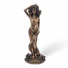 Estátua Oxum Orixá do Amor Deusa da Fertilidade Beleza 24 cm