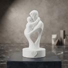 Estátua Pai com Filho Coração 20 cm -
