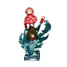 Estátua Ponyo e Sosuke GK de PVC de 21 cm com efeito brilhante