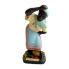 Estátua Preta Velha Maria Conga Umbanda e Candomblé Gesso - Hadu Esotéricos e Religiosos