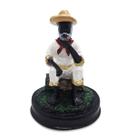 Estátua Preto Velho em Resina Paz e Sabedoria 15 cm Estátua Preto Velho em Resina Paz e Sabedoria 15 cm