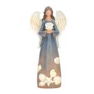 Estátuas Angel Holding Seashell Estatuetas de resina de 26,5 cm Estátuas Angel Holding Seashell Estatuetas de resina de 26,5 cm