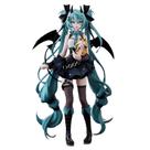 Estatueta Anime Demon Miku com guaxinim, PVC, 18 cm, colecionável
