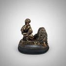Estatueta Aprendiz de Maconaria Maçom de Resina Decorado Estatueta Aprendiz de Maconaria Maçom de Resina Decorado