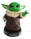 Estatueta Bebe Yoda Baby Yoda Star Wars Mandalorian Resina