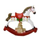Estatueta Cavalo De Balanço Presentes Carrossel Resina 17cm