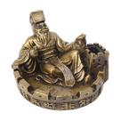 Estatueta chinesa antiga Ashtray Creative Resin 820g