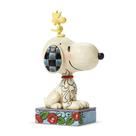 Estatueta da coleção Enesco Peanuts Jim Shore Snoopy 5cm